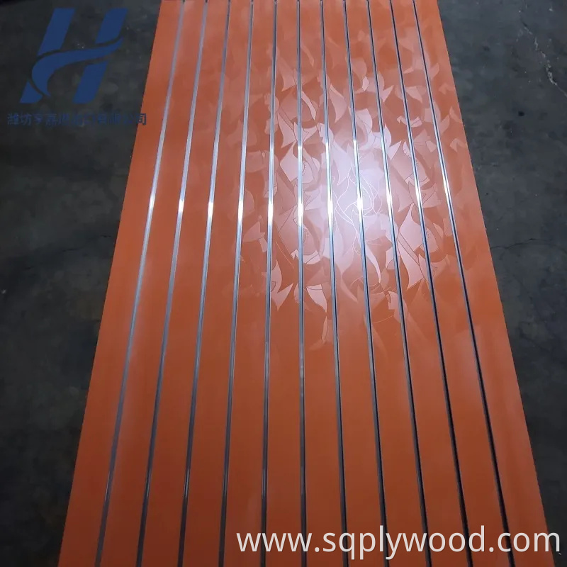 Cheap Price 15mm 17mm 18mm Slotted Decorative Wall Panel Melamine Slot MDF Board Panels